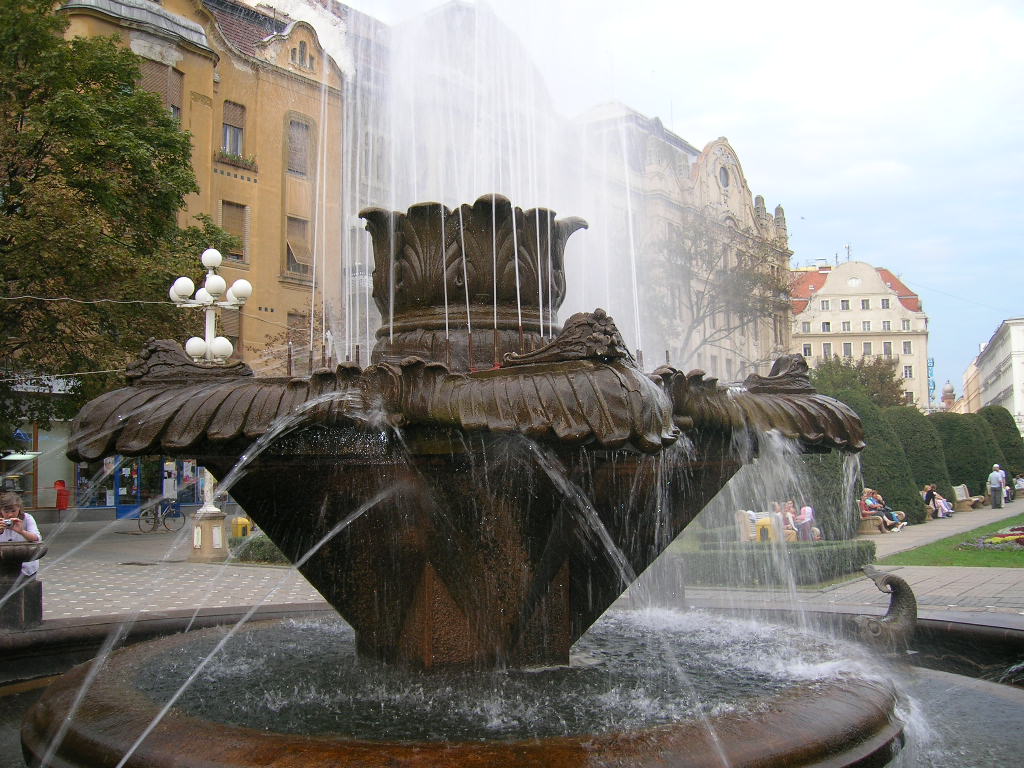 Timisoara - The Fish Fountain